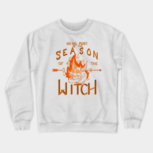 Season of The Witch (White Background) Crewneck Sweatshirt